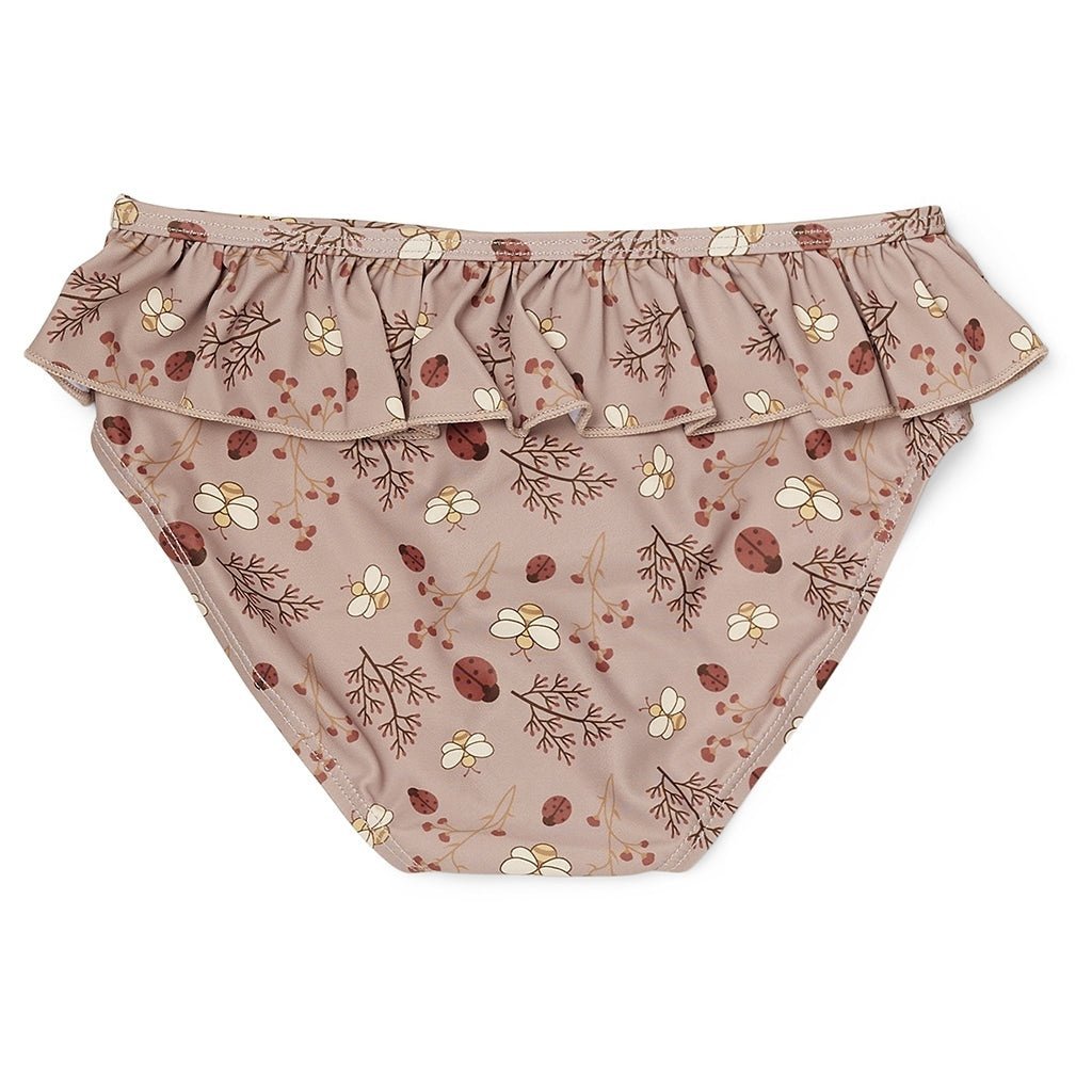 Zana Bikini bloemenprint zandkleur UPF 50+