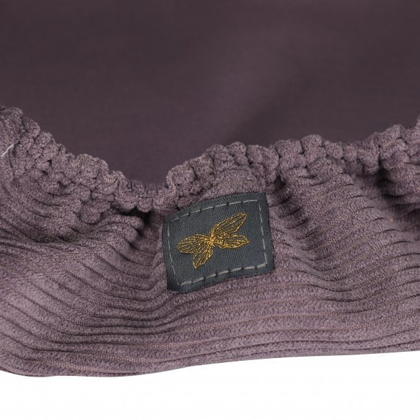 Poppendraagzak corduroy lavendel 40x22 cm