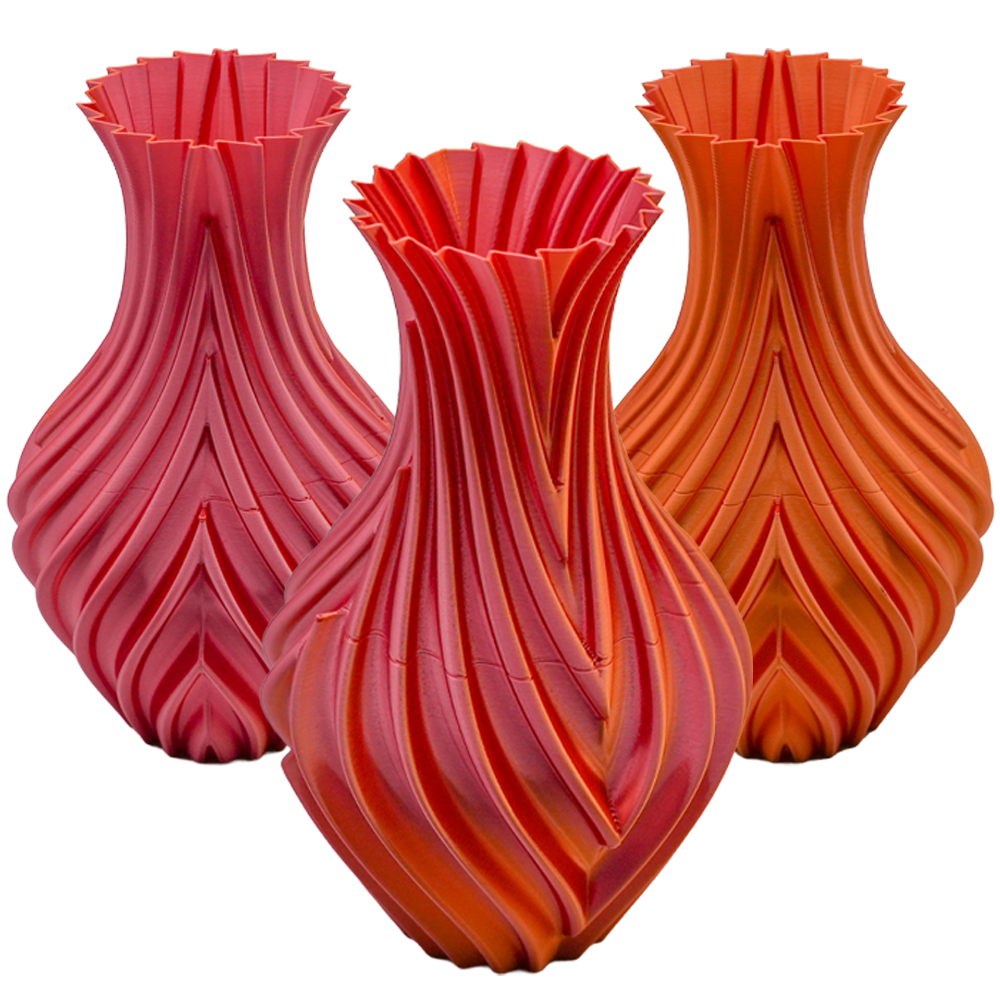 3D vaas PLA 30 cm diameter 18 cm