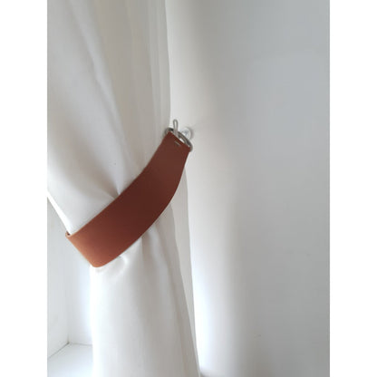 Gordijn embrasse leer 50x3 cm
