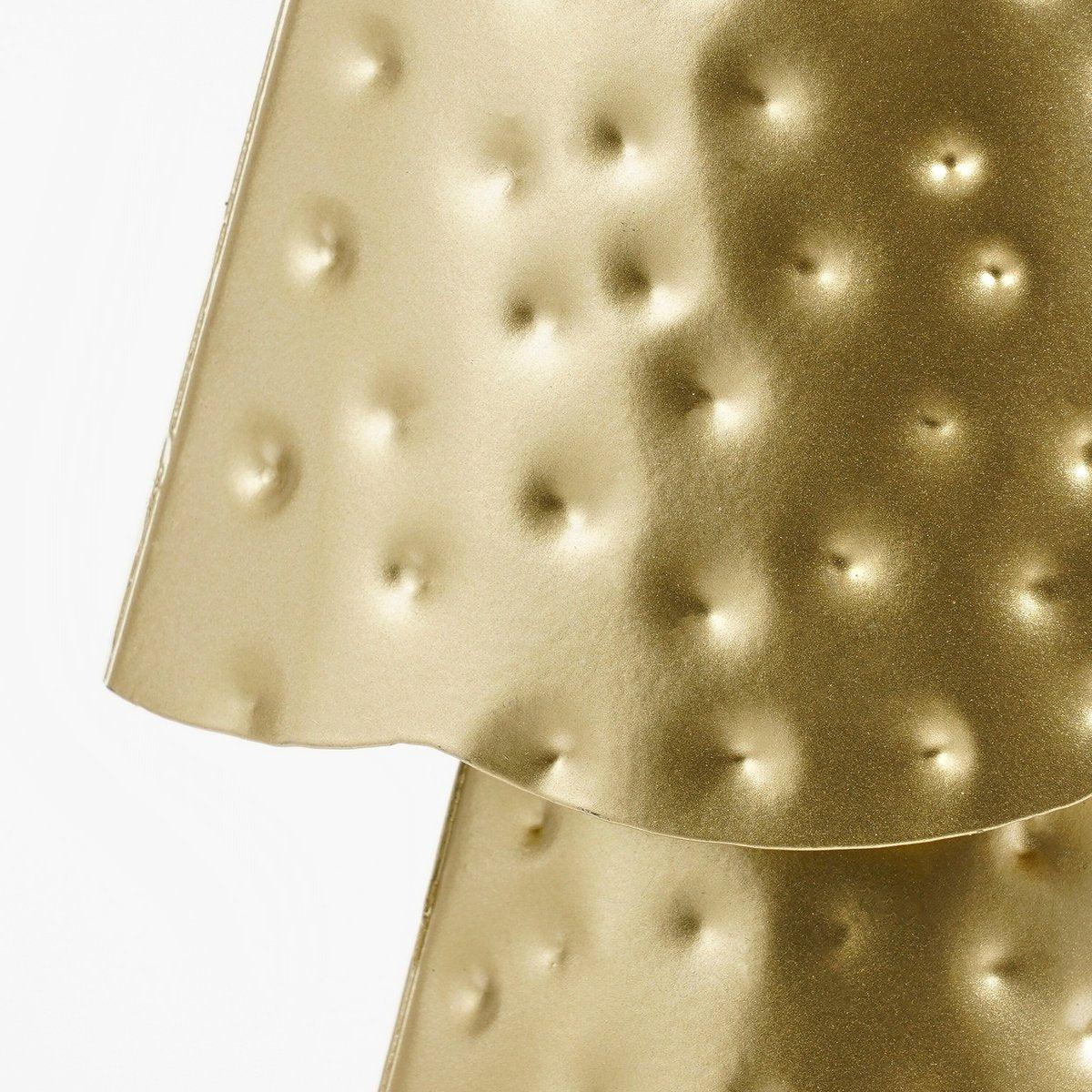 Kerstboom decoratie 90.5 cm goud ijzer