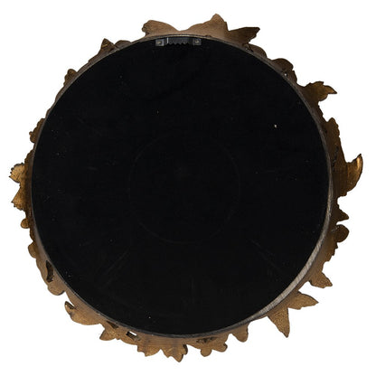 Spiegel Ø 34 cm goudkleurig polyresin
