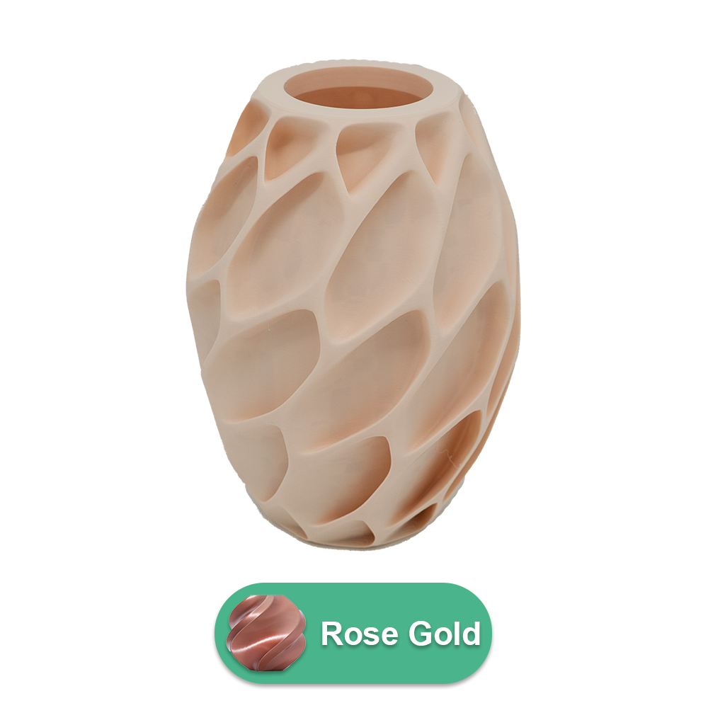 Oruna 3D vaas - 3D geprinte vaas - Duurzaam PLA - Geschikt voor kunstbloemen