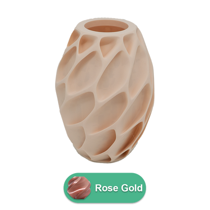 Oruna 3D vaas - 3D geprinte vaas - Duurzaam PLA - Geschikt voor kunstbloemen