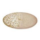 Resin Sequin Round Glitter Tray 30x30x1.5 Cm Decorative