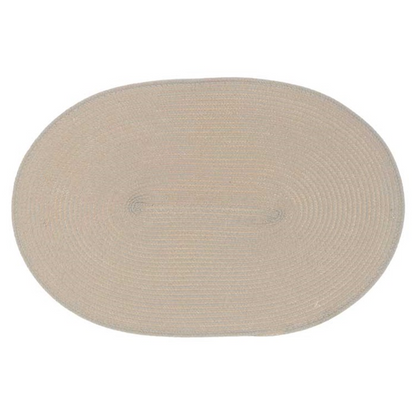 Placemat ovaal 30x45 cm polyester