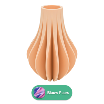 Aventa 3D vaas - 3D geprinte vaas - Duurzaam PLA - Geschikt voor kunstbloemen