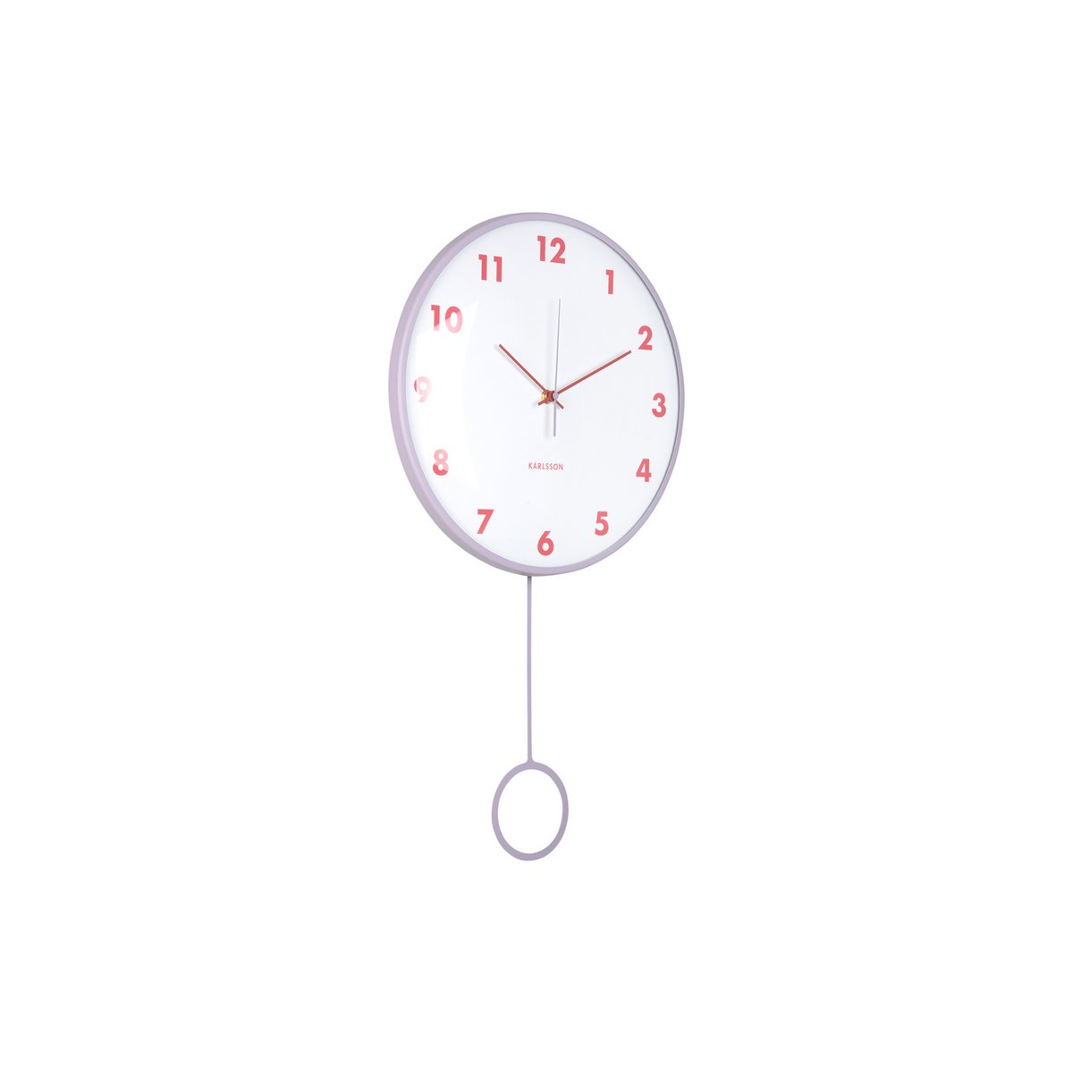 Wandklok Karlsson Brutale Dome Slinger Ø30 cm