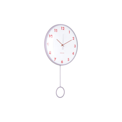 Wandklok Karlsson Brutale Dome Slinger Ø30 cm