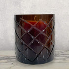Hurricane Crystal Lamp Lantern Medium Brown (cc2101-140kristal-choc-middelgroot)