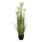 Artificial Plant Decorative Grass White