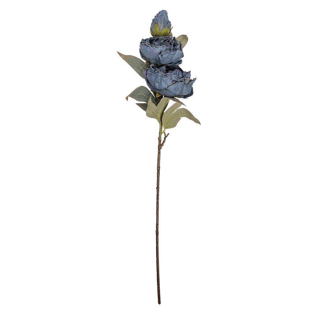 Kunstbloem 72 cm blauw