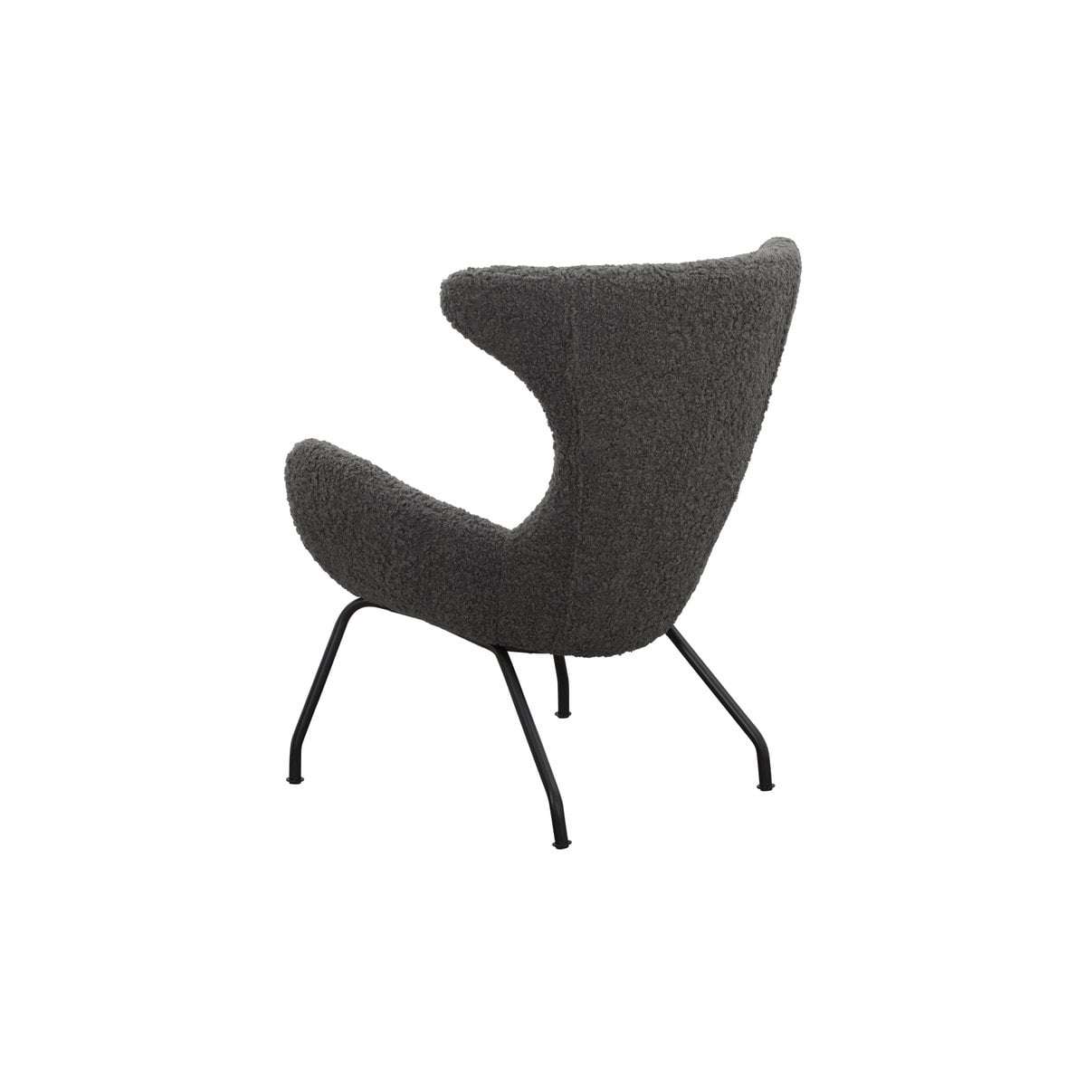Relax fauteuil teddybont grijs 77x62x95 cm