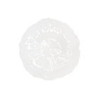 Bloemplaat 30 cm wit porselein