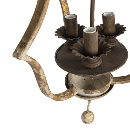 Pendant Lamp 38x33x71 cm Brown Iron Pendant Lamp Dining Table