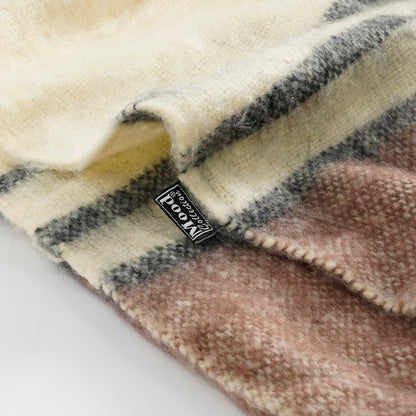Plaid - L180 x B130 cm - Beige