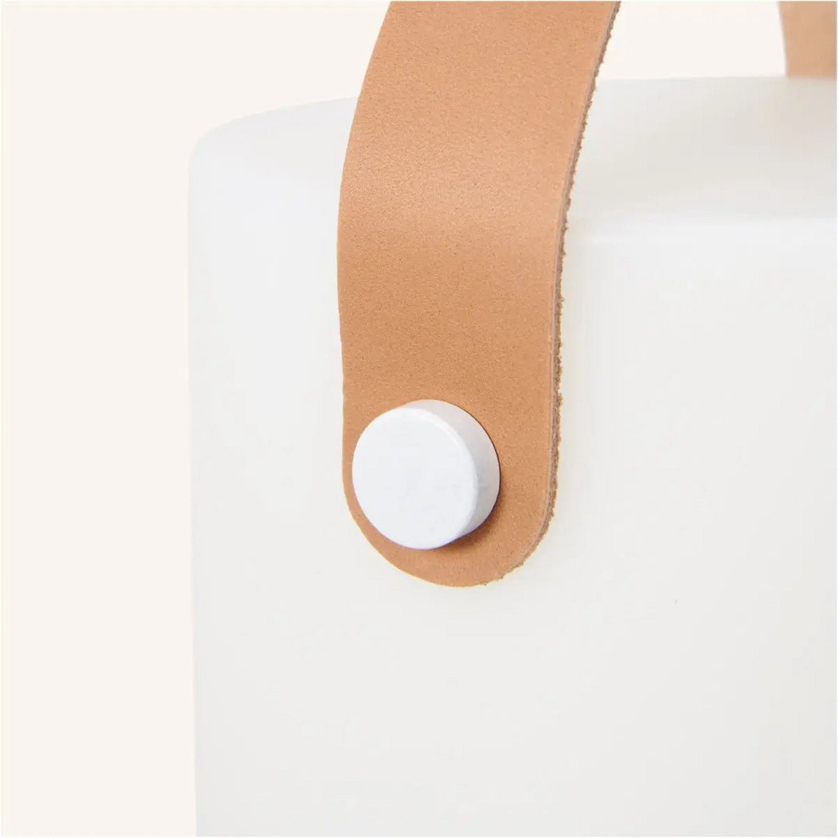 Tafellamp draadloos dimbaar USB-C lichtbruin 12x21 cm