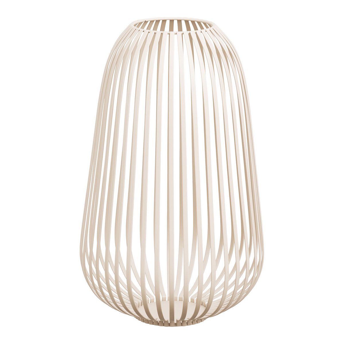 Stoense Lantaarn, metaal, beige, ø24,5x40 cm