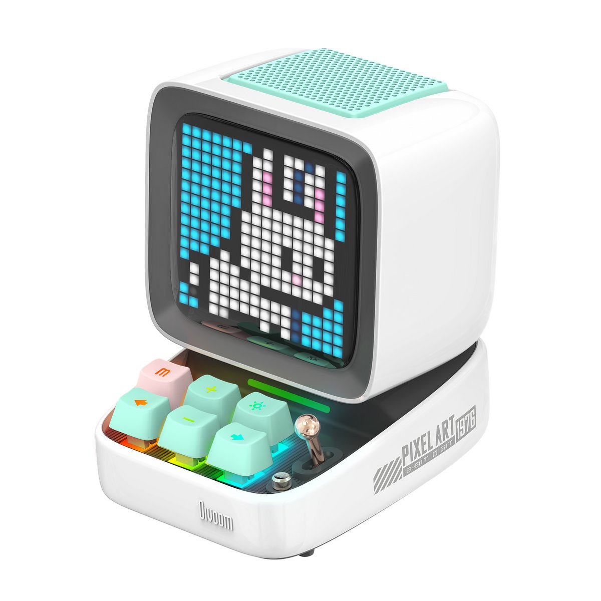 Divoom Ditoo Pro - Bluetooth speaker met instelbare pixelweergave - wit