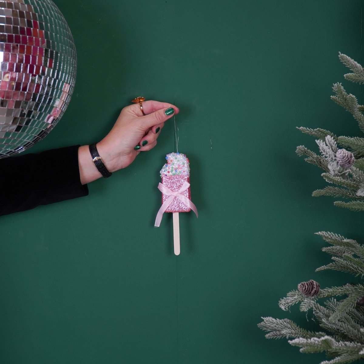 Christmas ornament - Ice - Foam - 15x5cm