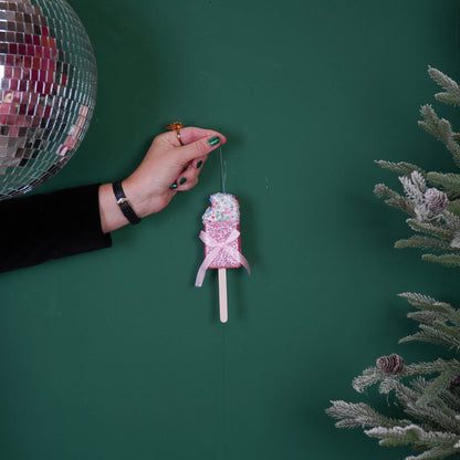 Christmas ornament - Ice - Foam - 15x5cm