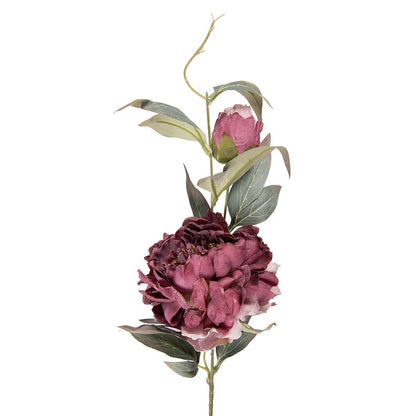Kunstbloem 78 cm paars kunststof