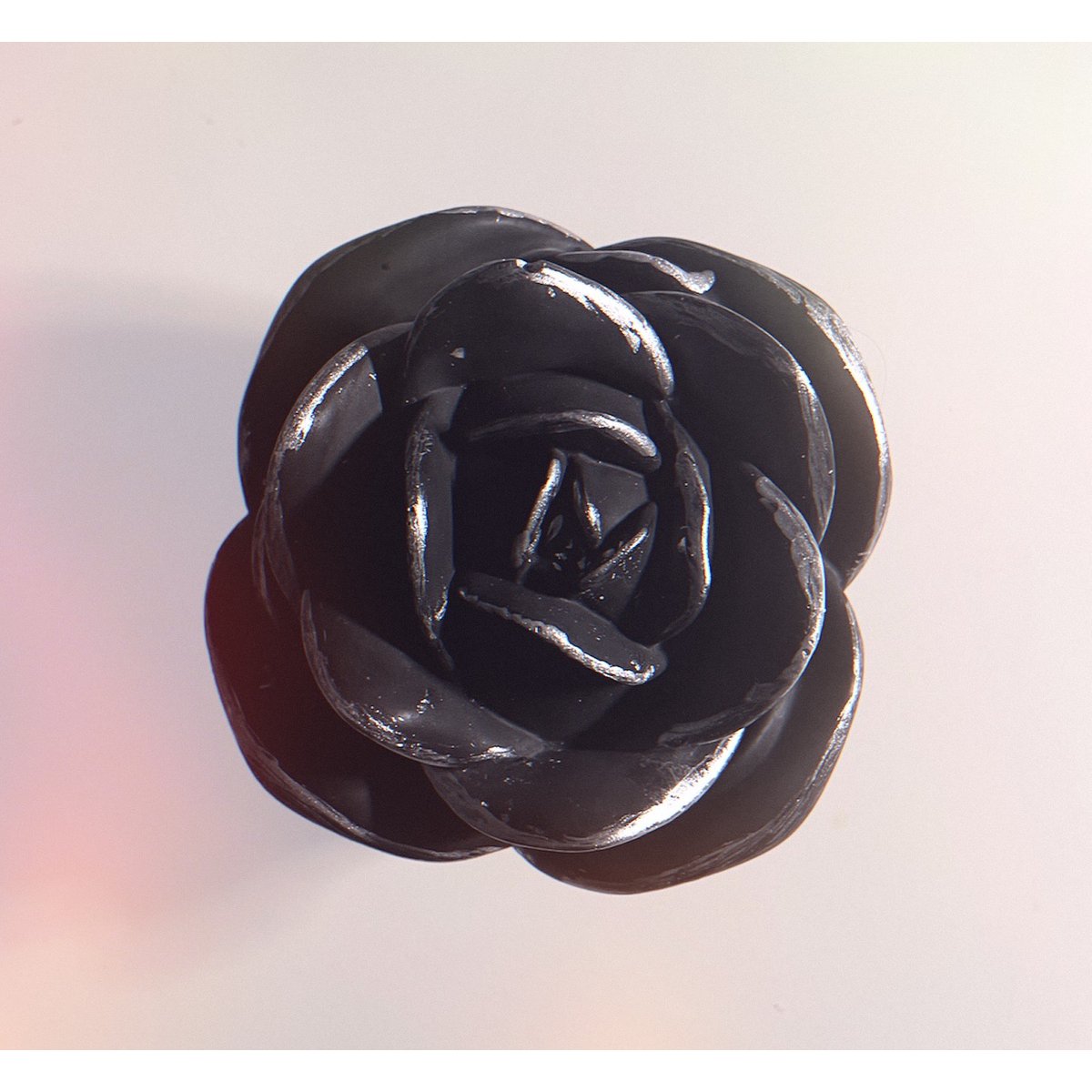 Roosvormige doos 10,6 cm roze