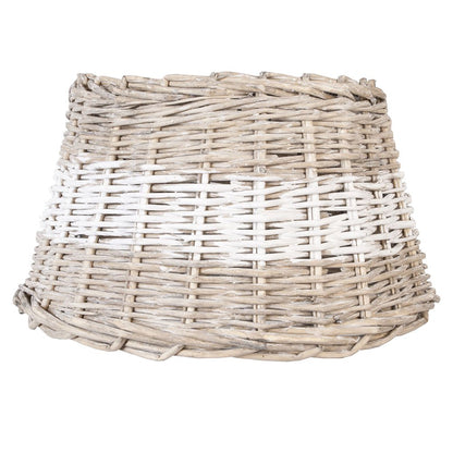 Lampenkap rotan riet Ø 38x22 cm beige