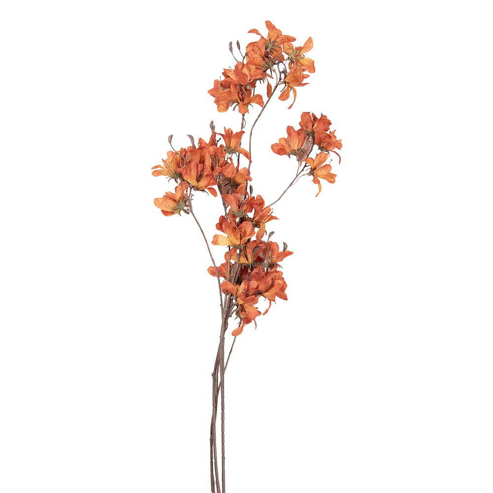 Kunstbloem 120 cm Oranje Kunststof