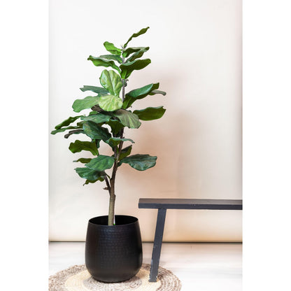 Kunstplant Ficus Lyrata 120 cm groen