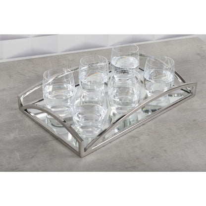 Waterglazen 6 stuks 10x10x10 cm transparant glas