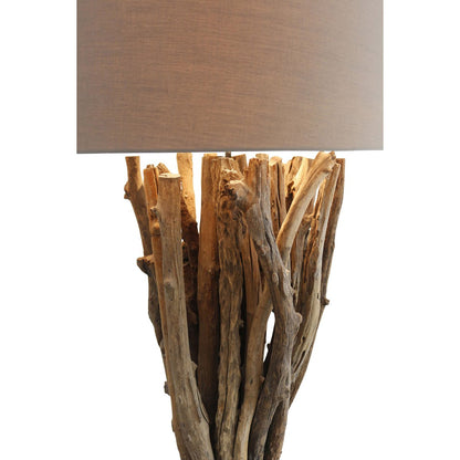 Vloerlamp drijfhout 175 cm naturel bruin