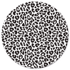 Wall circle leopard