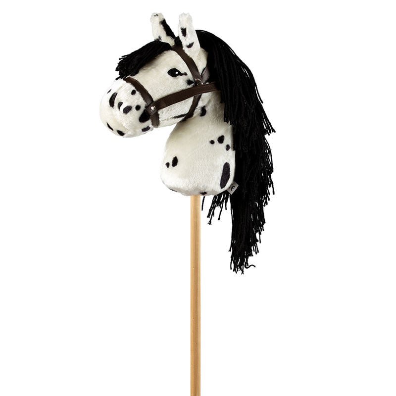 Stokpaard 68 cm met hoofdstel