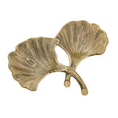 Decoratieve Schelpschaal 18 Delen Ginkgo Blad Goud Zilver
