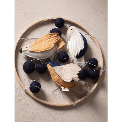 Babymobiel 21,5 cm vilt hout