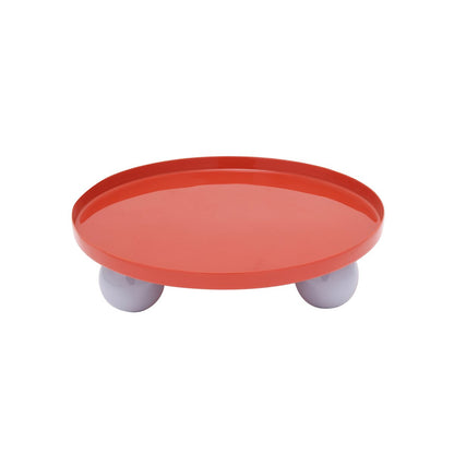Tray Double Funky Round Large