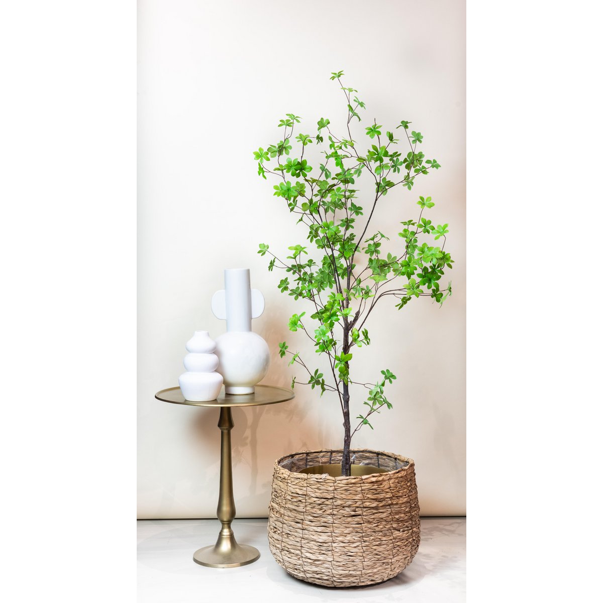 Kunstplant Tropaeolum Speciosum 210 cm groen