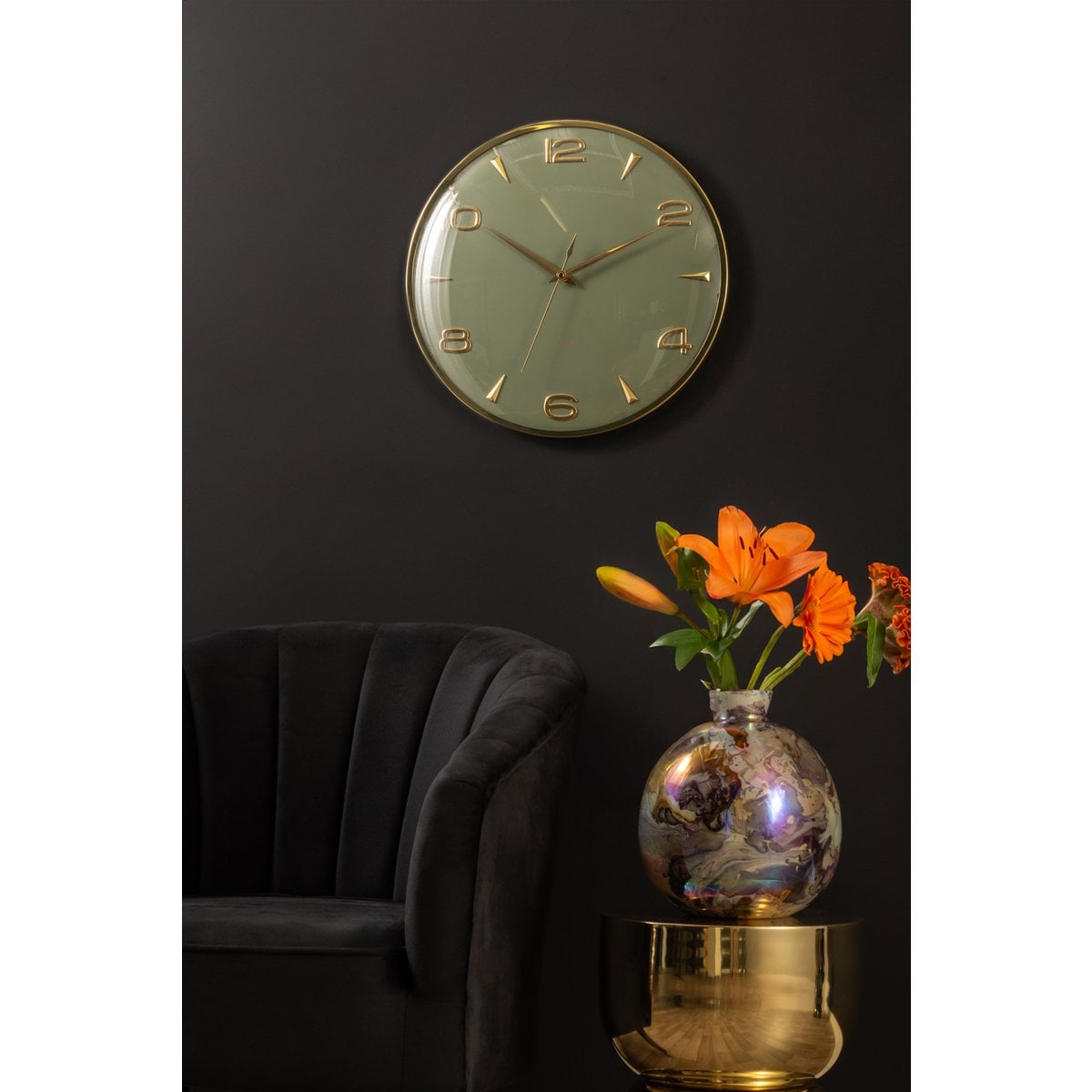 Wandklok Sienna Glow
