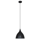 Hanglamp Pinhead 22x26 cm metaal zwart zilver wit