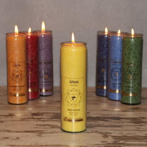 Chakra kaars Manipura geel 20 cm