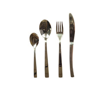Housewife 24-Piece Brilliant Champagne Elegant Cutlery Set