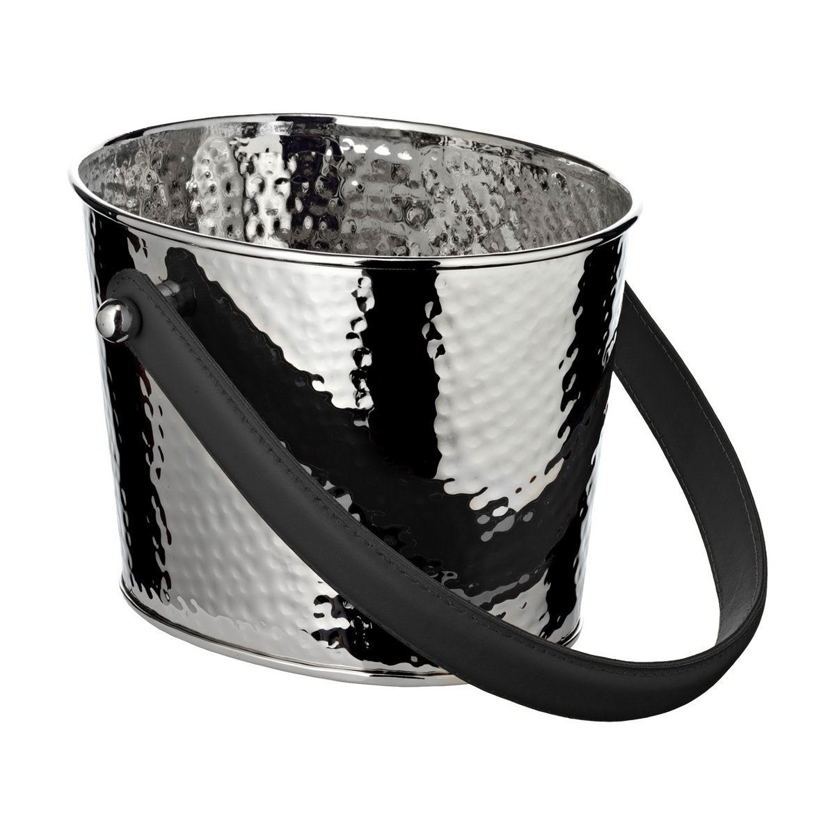 Champagnekoeler 23x18x16 cm roestvrij staal zilver