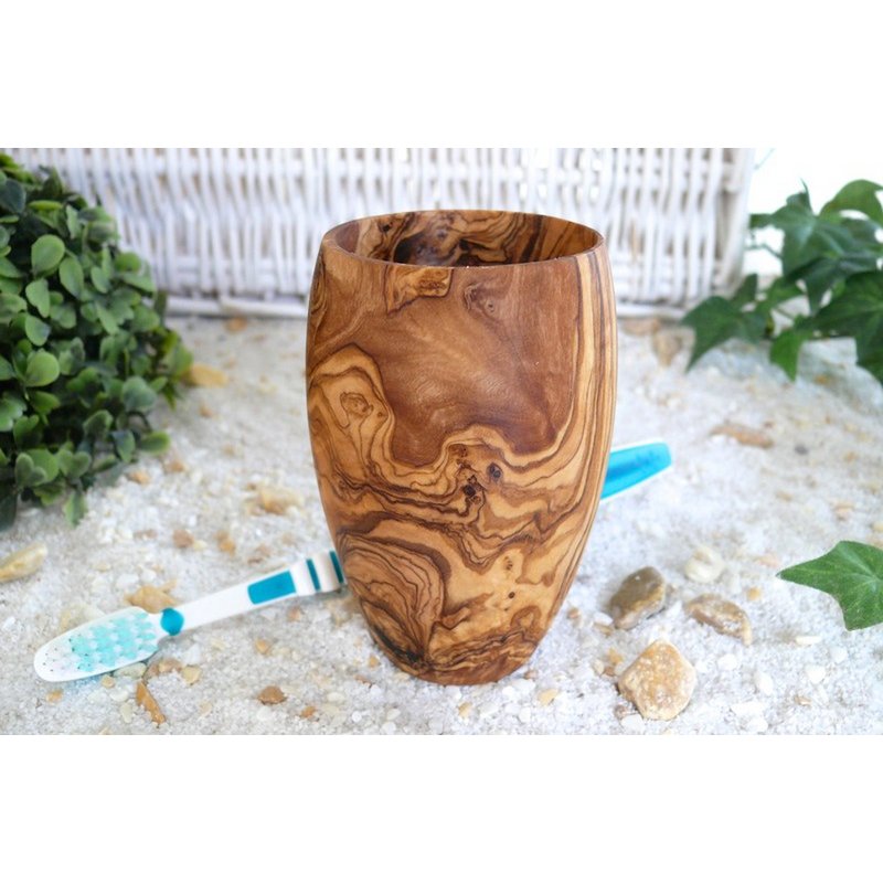 Drinkbeker olijfhout 100 ml
