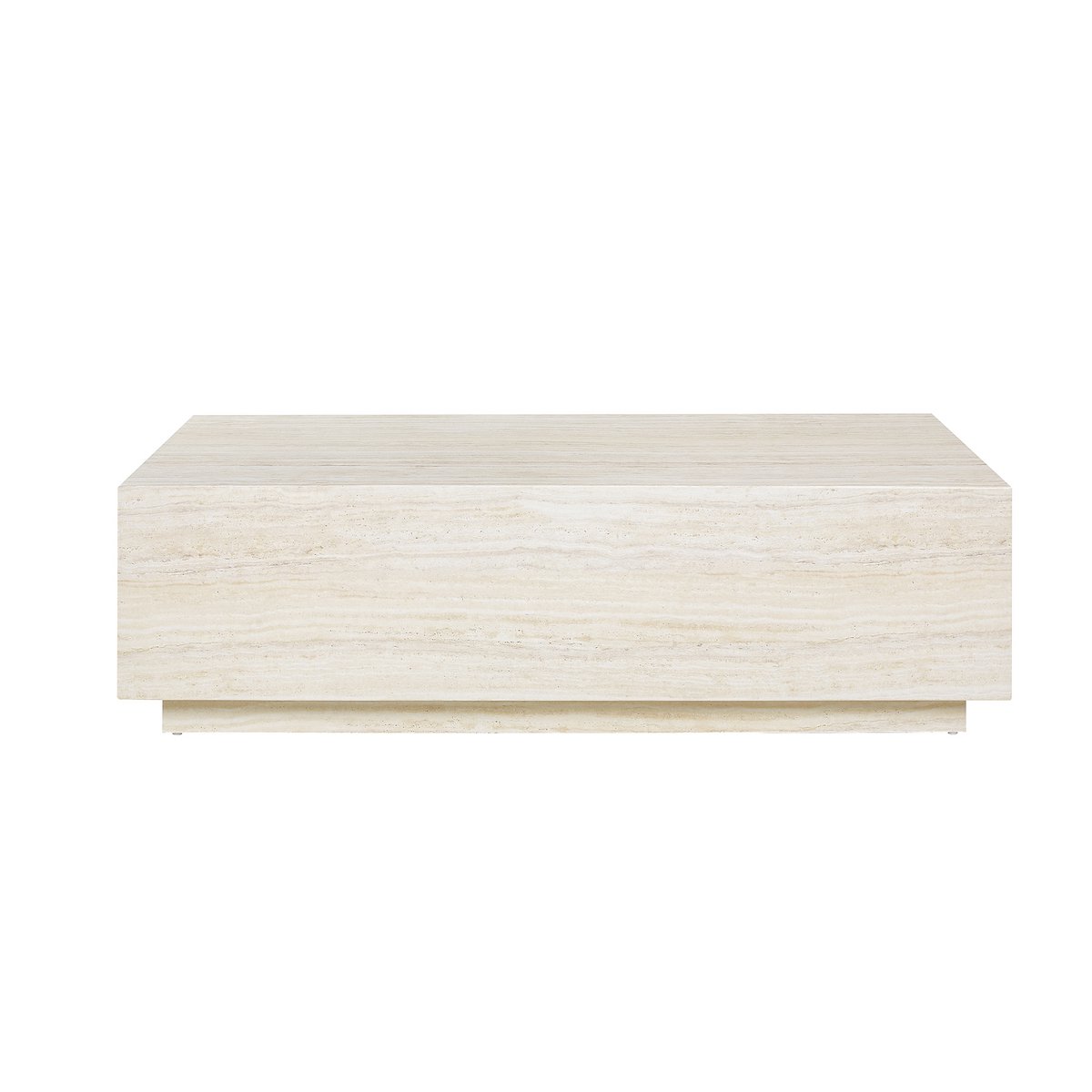 Salontafel 120x75x35 cm travertin look