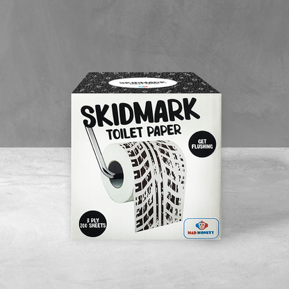 Toiletpapier met remspoorprint 3-laags 200 vellen