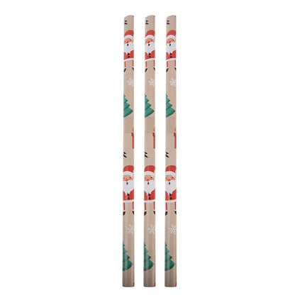 Wrapping Paper 3 Rolls 50x75 cm Beige Paper