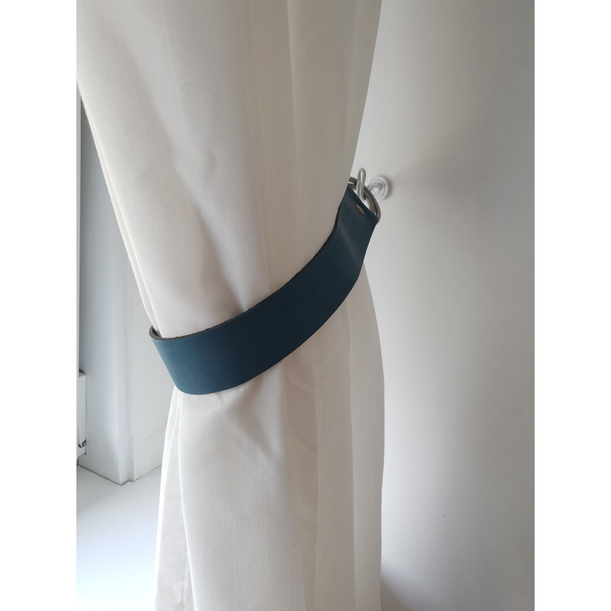 Gordijn embrasse leer 50x3 cm
