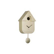 Wall Clock Modern Cuckoo Metallic