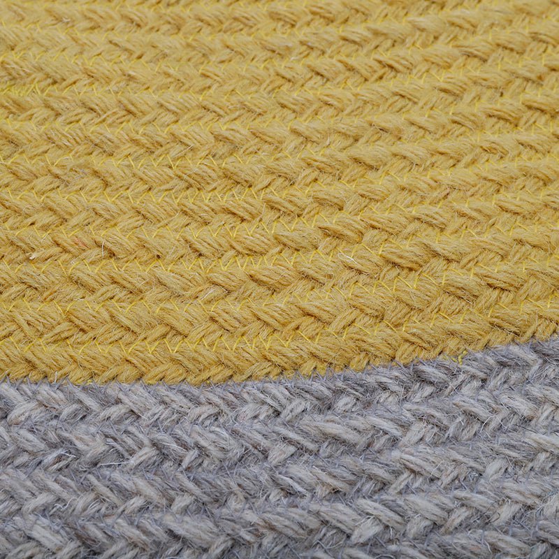 NOLAN TURMERIC Braided Wool Children's Rug